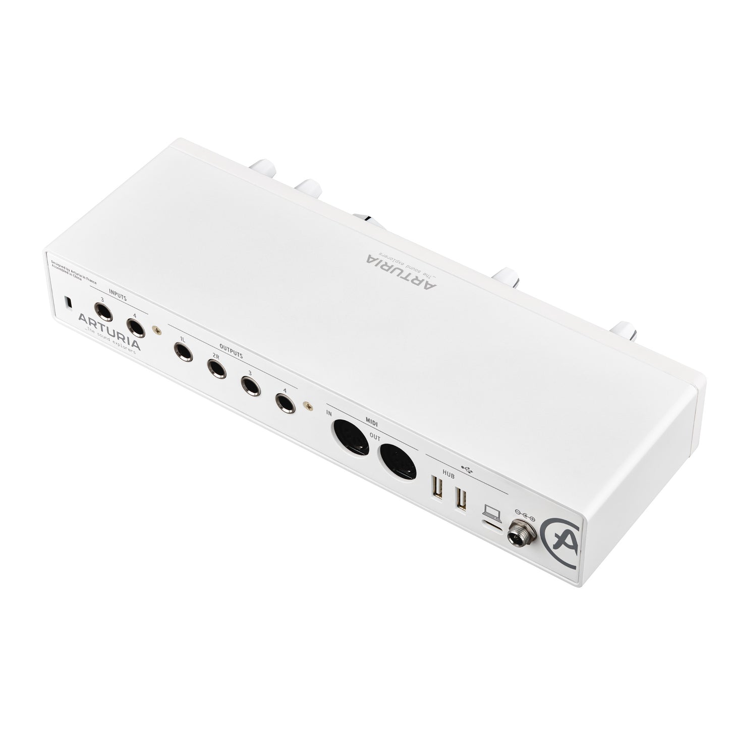 Arturia MiniFuse 4 Audio Interface (USB-C) - White