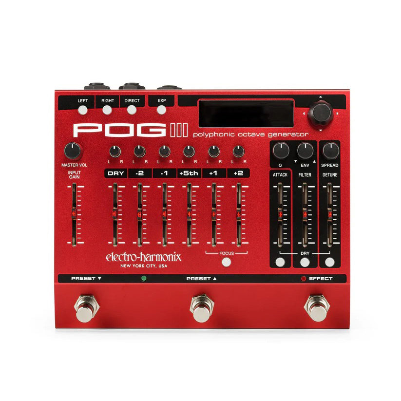 Electro-Harmonix POG3 Polyphonic Octave Generator Pedal