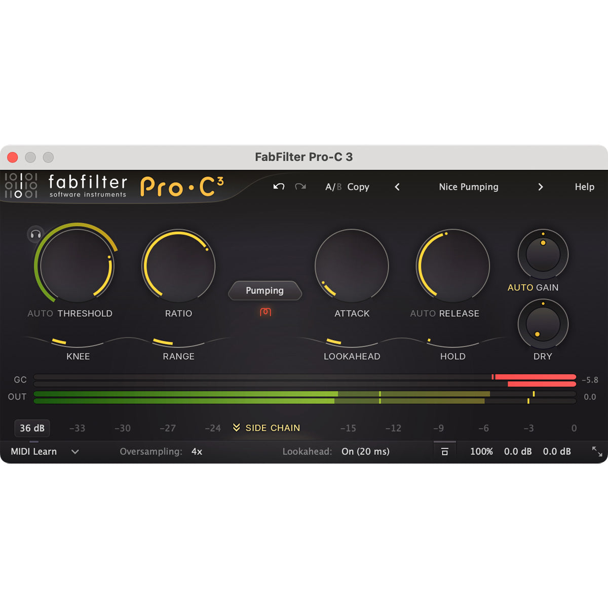 FabFilter Pro-C 3 Compressor