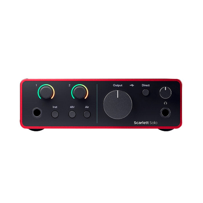 Focusrite Scarlett Solo Audio Interface (USB) (4th Generation)