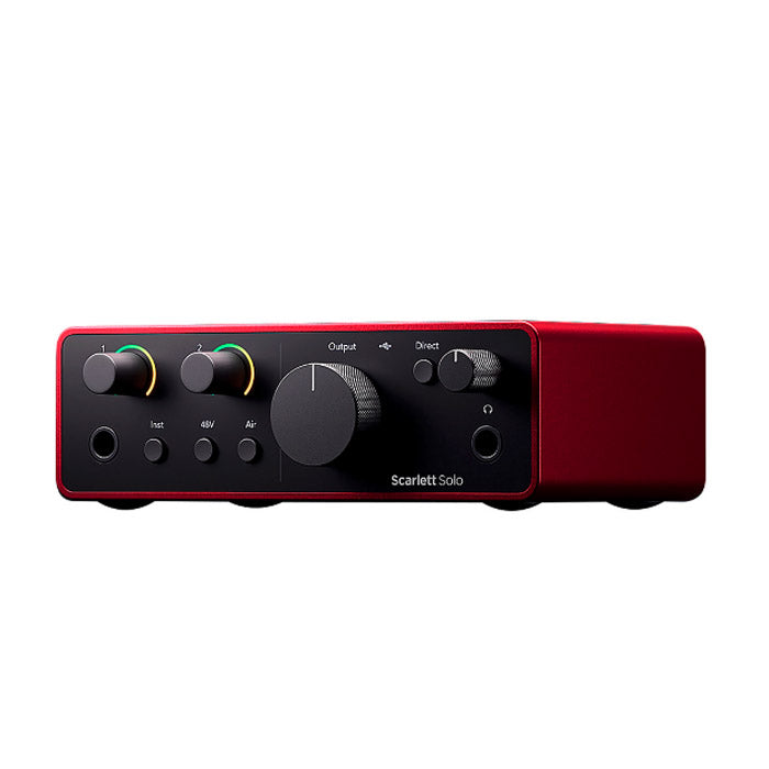 Focusrite Scarlett Solo Audio Interface (USB) (4th Generation)