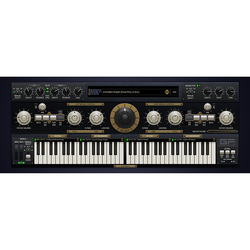 GForce M-Tron MkII Virtual Instrument