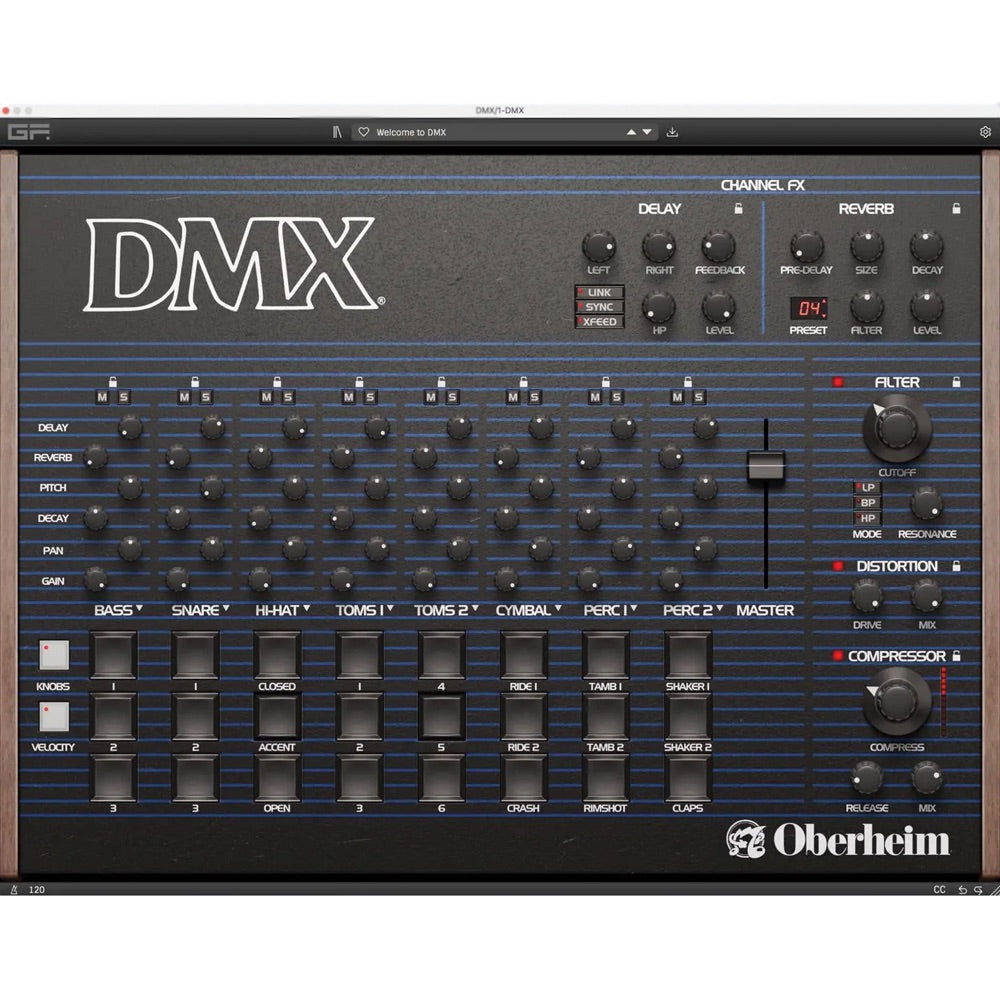 GForce Oberheim DMX Virtual Instrument