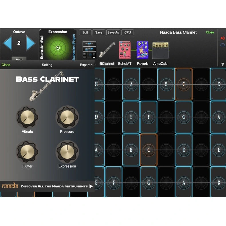 GeoShred Naada Bass Clarinet