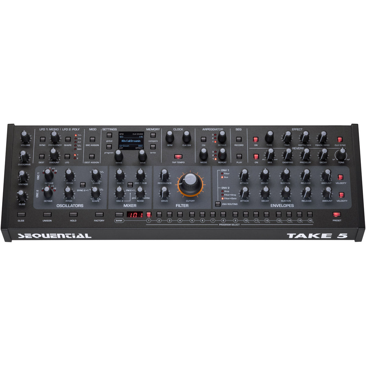 Sequential Take 5 Polyphonic Desktop Synthesizer Module