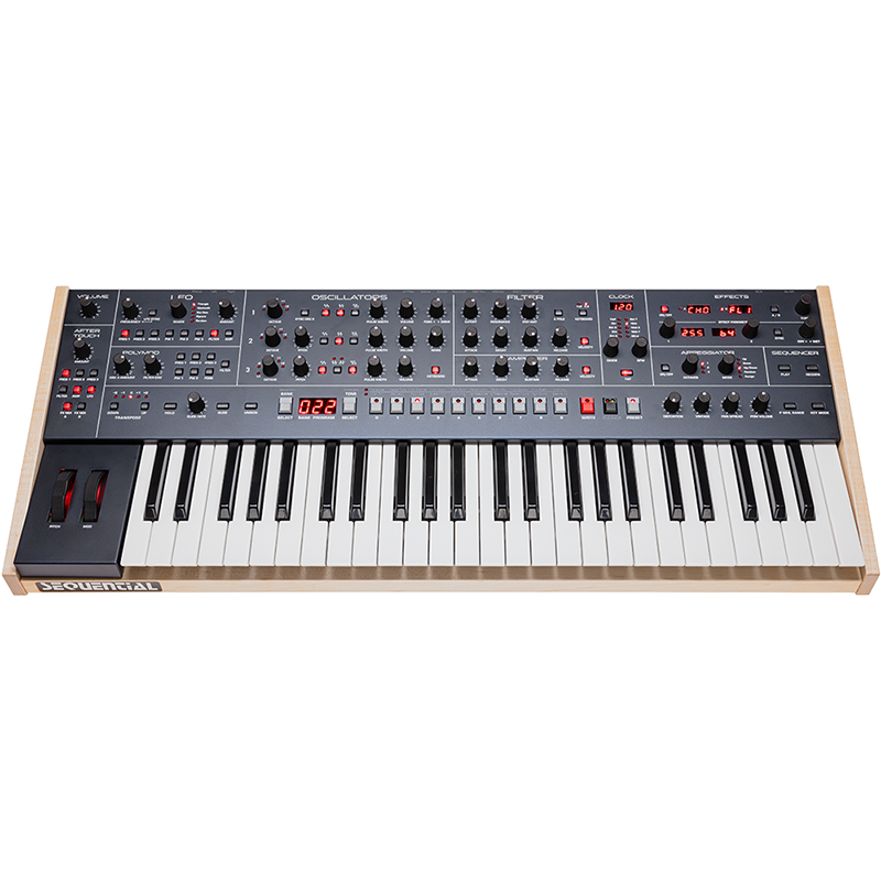 Sequential Trigon-6 Polyphonic Analog Synthesizer (49-Key)