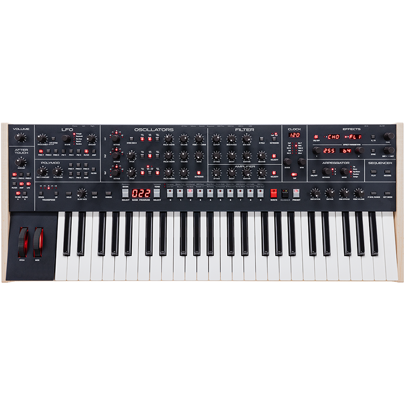 Sequential Trigon-6 Polyphonic Analog Synthesizer (49-Key)