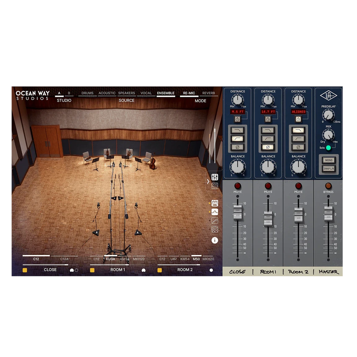 Universal Audio UAD Ocean Way Studios Deluxe