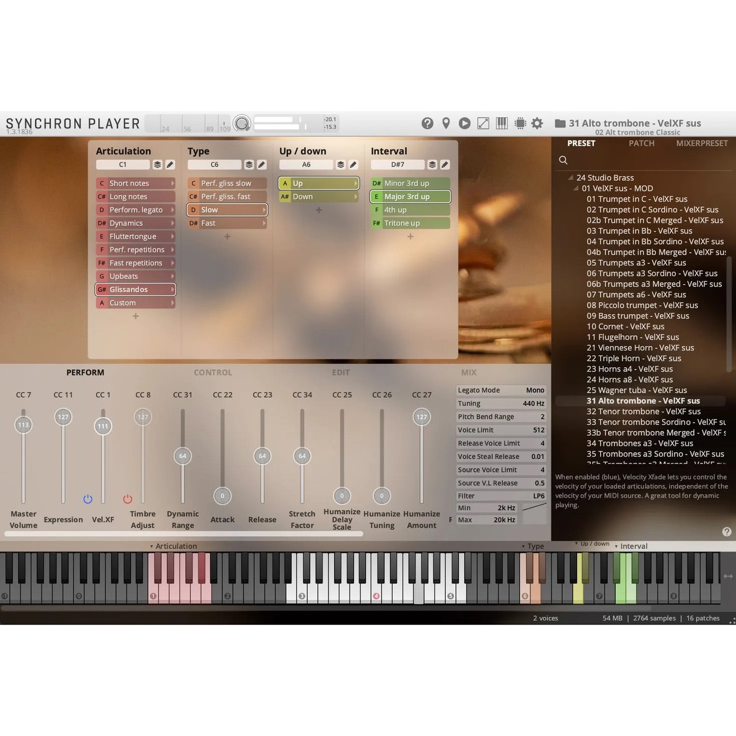 Vienna Symphonic Library Studio Alto Trombone