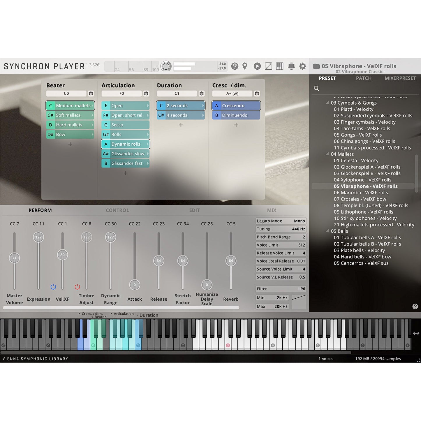 Vienna Symphonic Library Studio Mallets