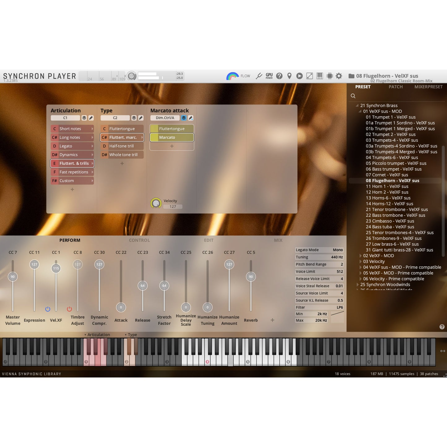 Vienna Symphonic Library Synchron Flugelhorn