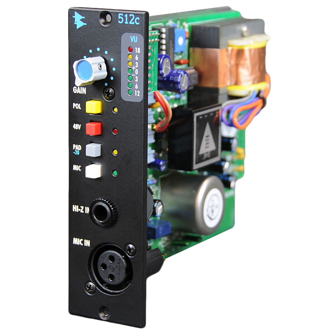 API 512c Preamplifier (500 Series Module) – Guildwater Gear