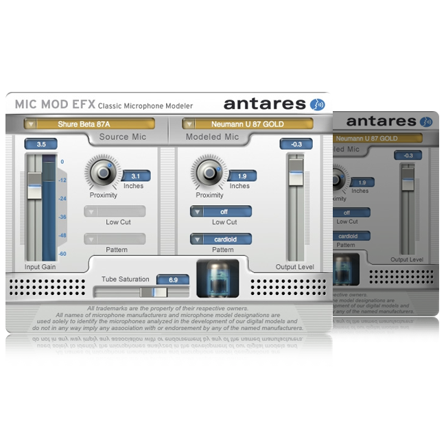 Antares Mic-Mod EFX Microphone Modeling Software