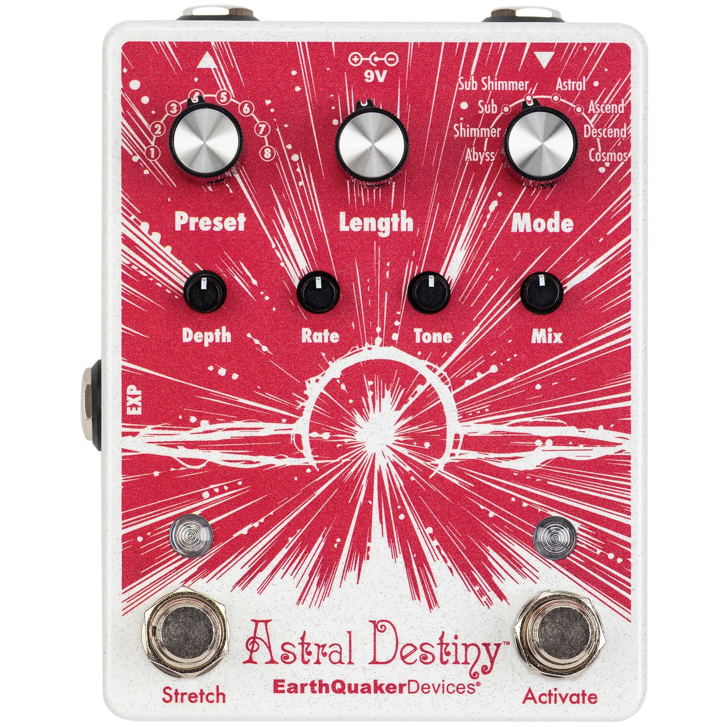 EarthQuaker Devices Astral Destiny Octave Reverberation Pedal
