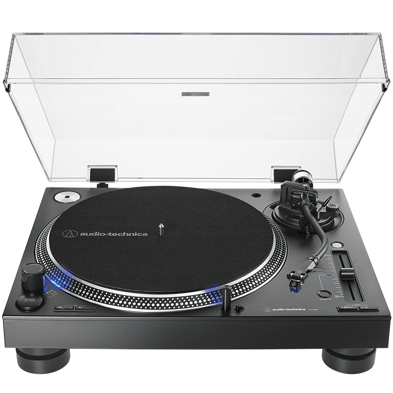 Audio-Technica AT-LP140XP-BK Professional DJ Turntable (Direct-Drive)