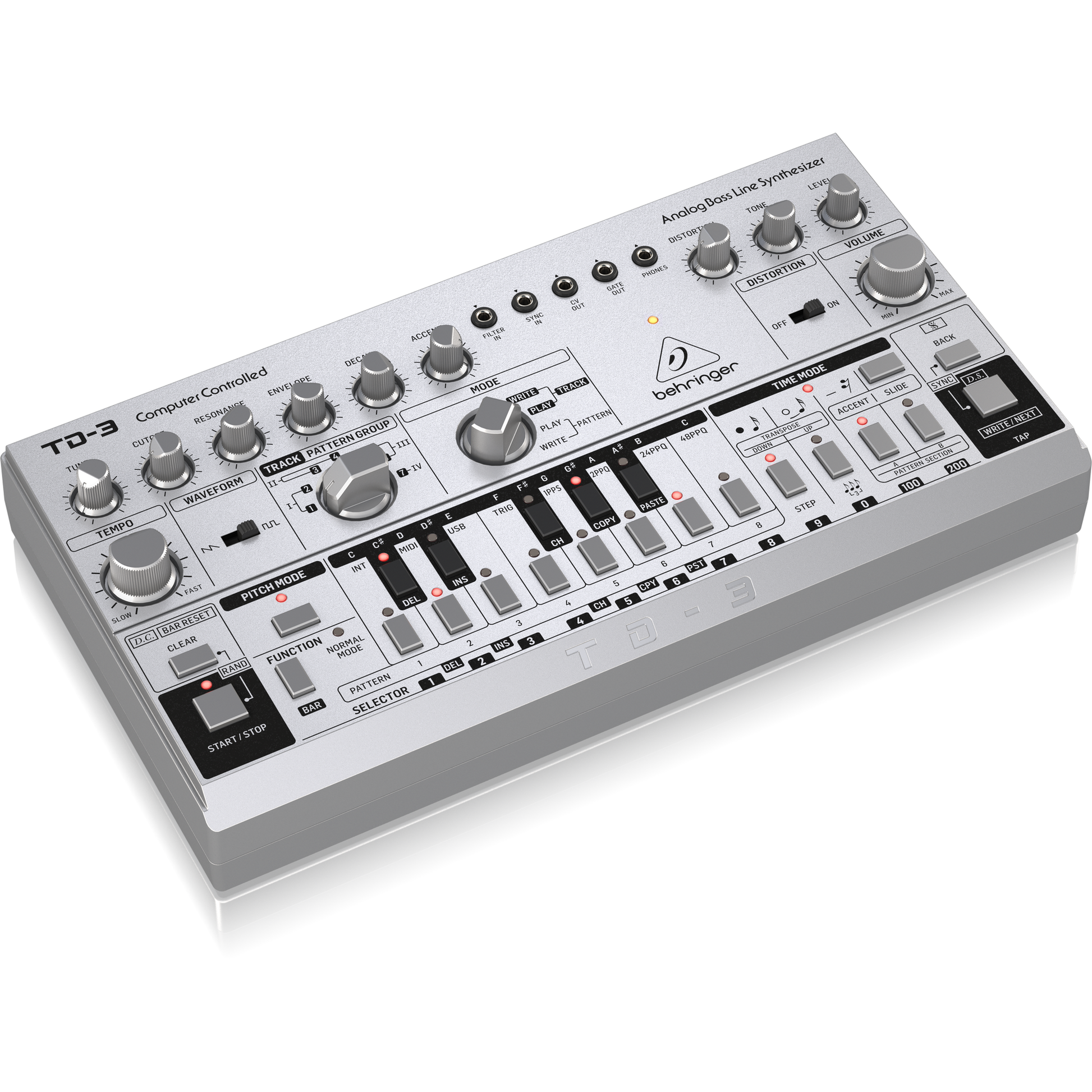 Behringer Analog Bass Synthesizer (Silver)