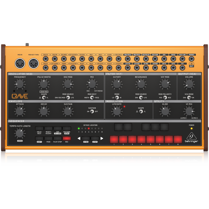 Behringer Crave Analog Semi-Modular Synthesizer