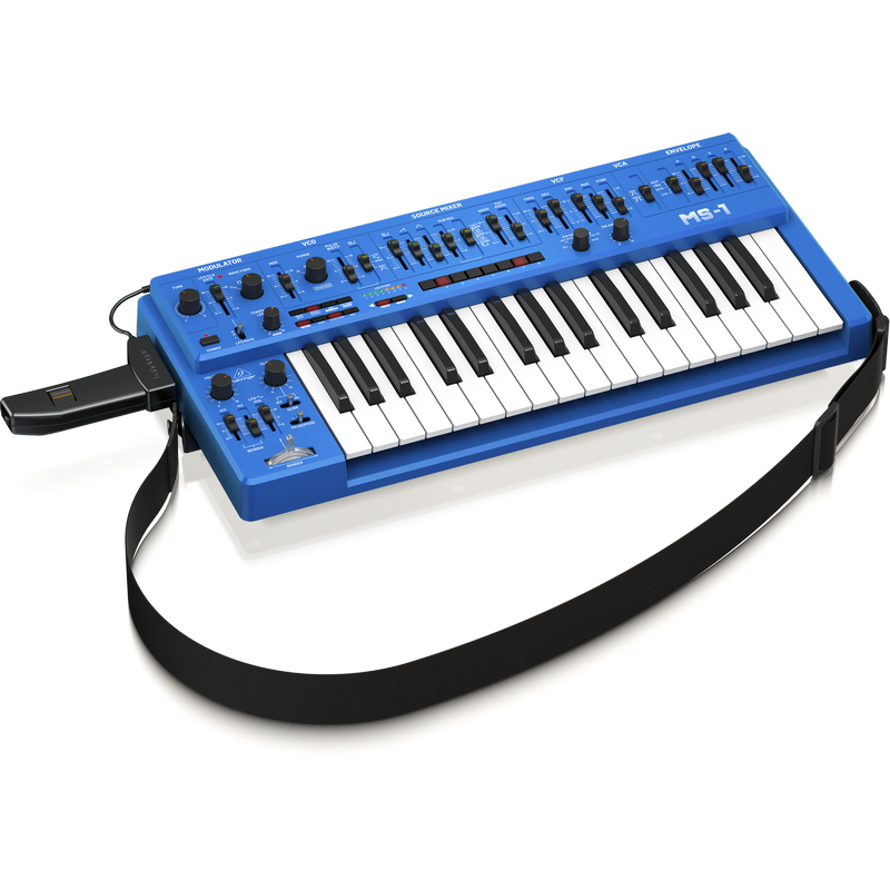 Behringer MS-1 Analog Synthesizer (Blue)