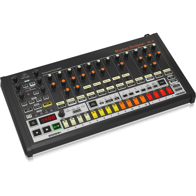 Behringer Rhythm Designer RD-8 Analog Drum Machine