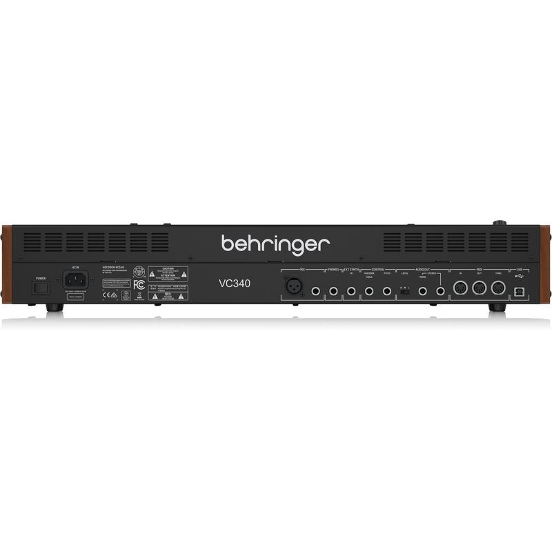 Behringer Vocoder VC340 Analog Synthesizer
