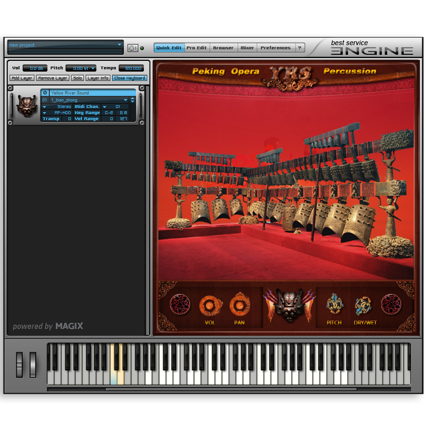 Best Service Peking Opera Percussion