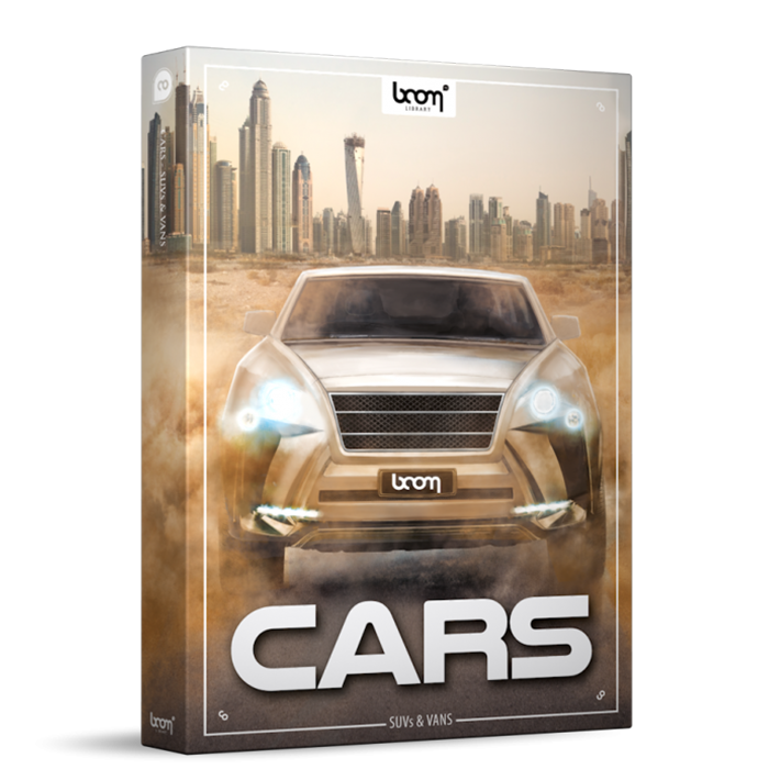 Boom Library Cars SUVs & Vans Sound Library.