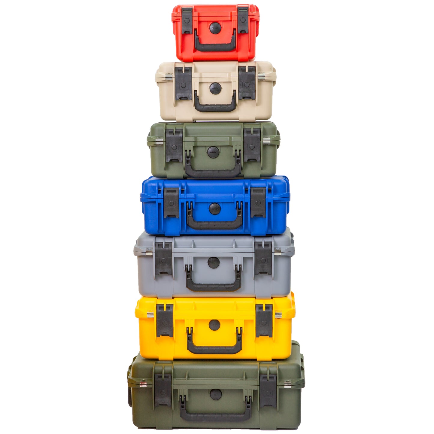 SKB 3i-2015-7M-E iSeries Utility Case (Olive - Empty) - Waterproof Injection Molded