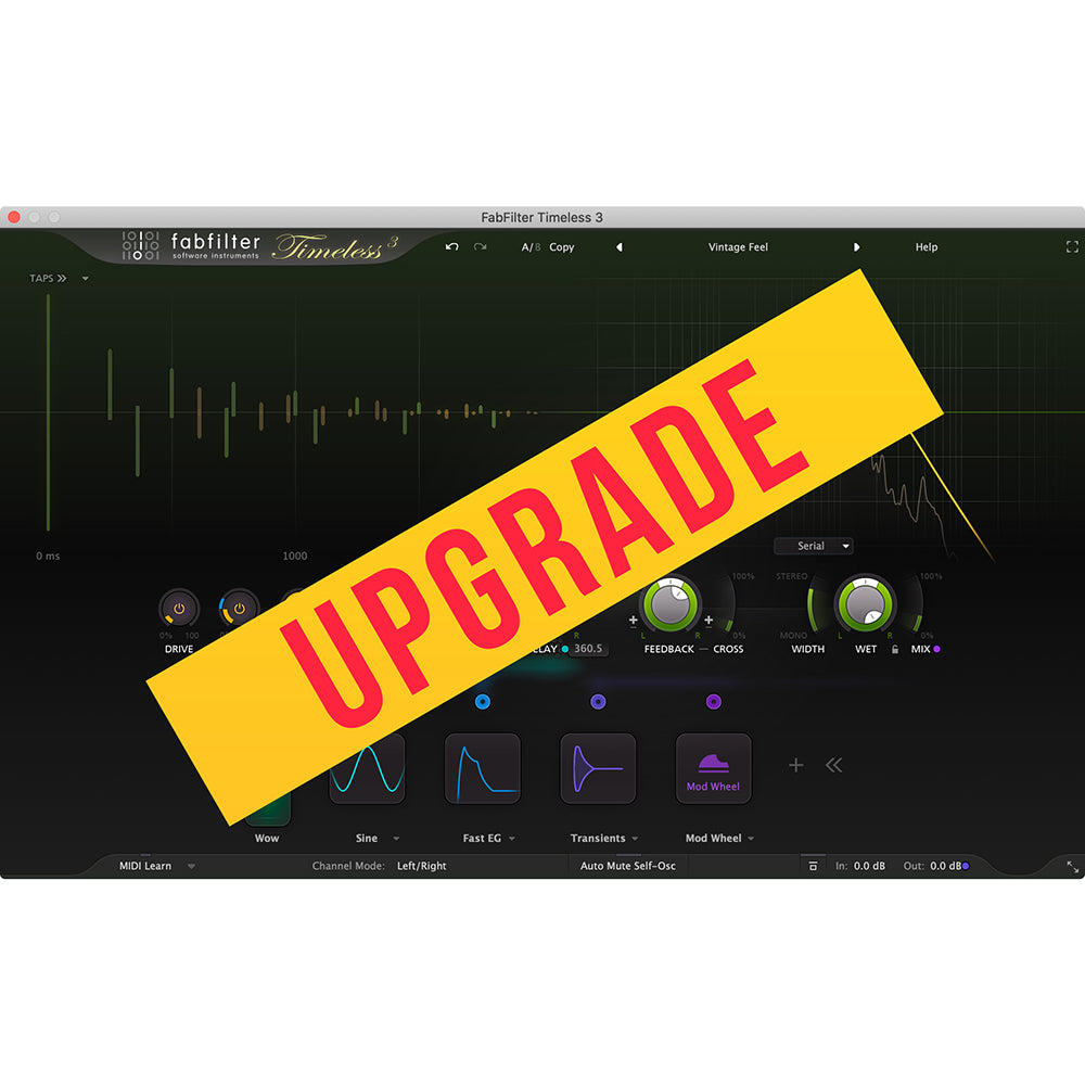 FabFilter Timeless 3 Upgrade from 2
