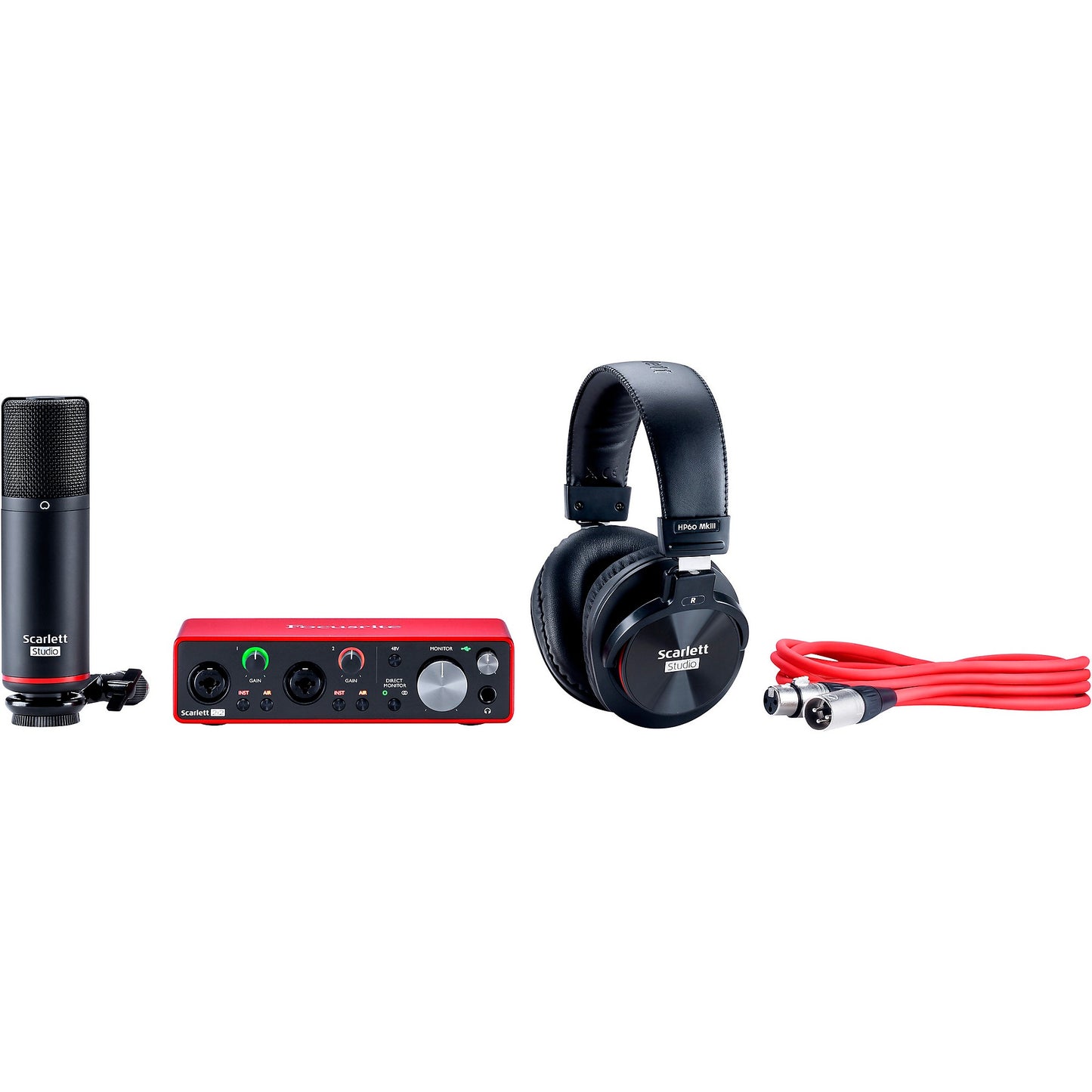 Focusrite Scarlett 2i2 Studio Bundle