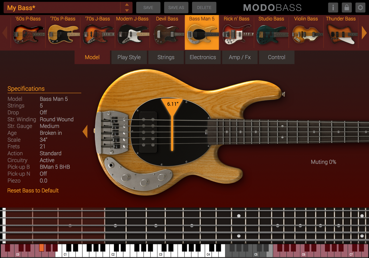 IK Multimedia MODO Bass