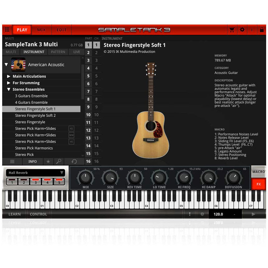 IK Multimedia Custom Shop American Acoustic