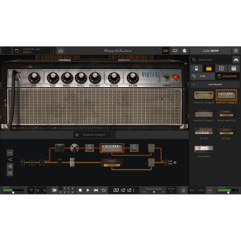 IK Multimedia AmpliTube Jimi Hendrix Anniversary