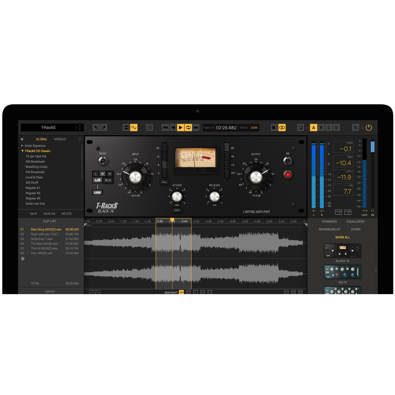 IK Multimedia Black 76 Limiting Amplifier Plug-In