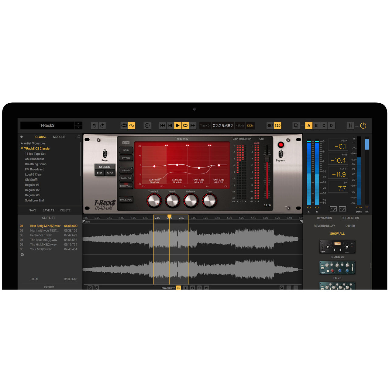IK Multimedia Quad Limiter Plug-In