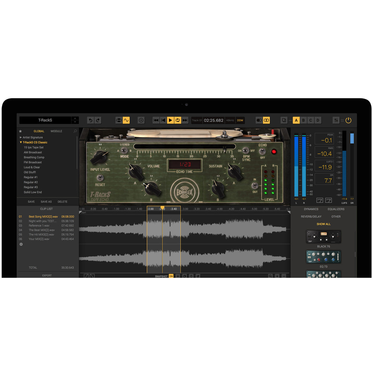 IK Multimedia Tape Echo Plug-In