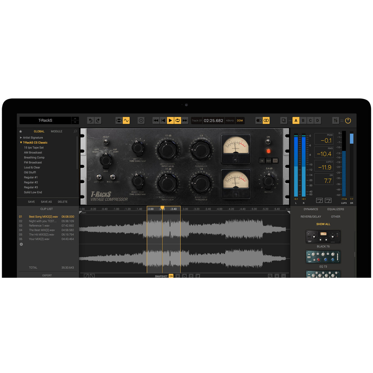 IK Multimedia Vintage Tube Compressor Limiter 670