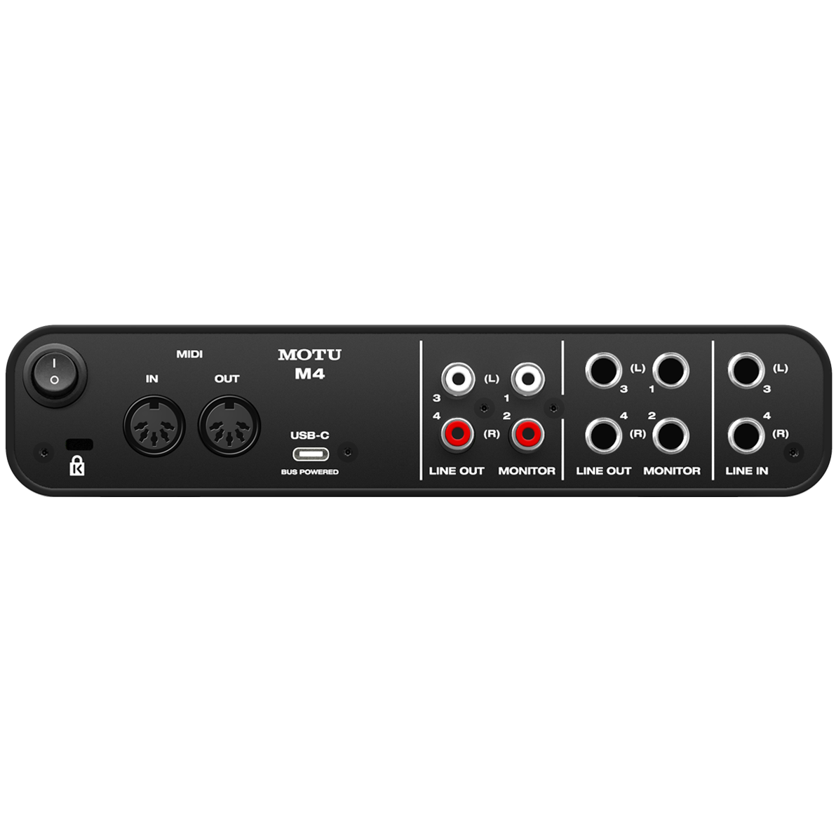 MOTU M4 Audio Interface (4x4 USB-C)