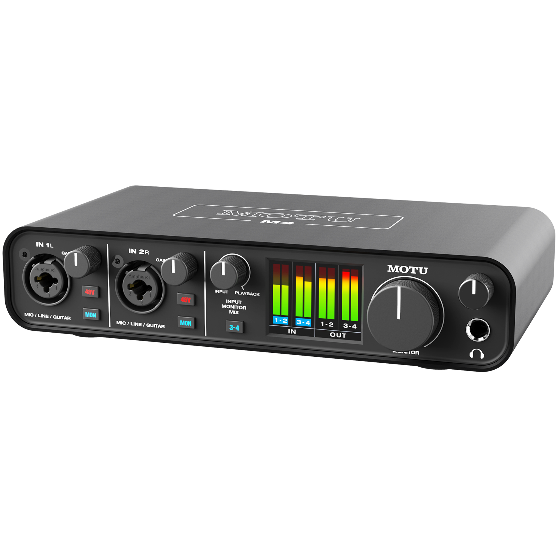 MOTU M4 Audio Interface (4x4 USB-C)