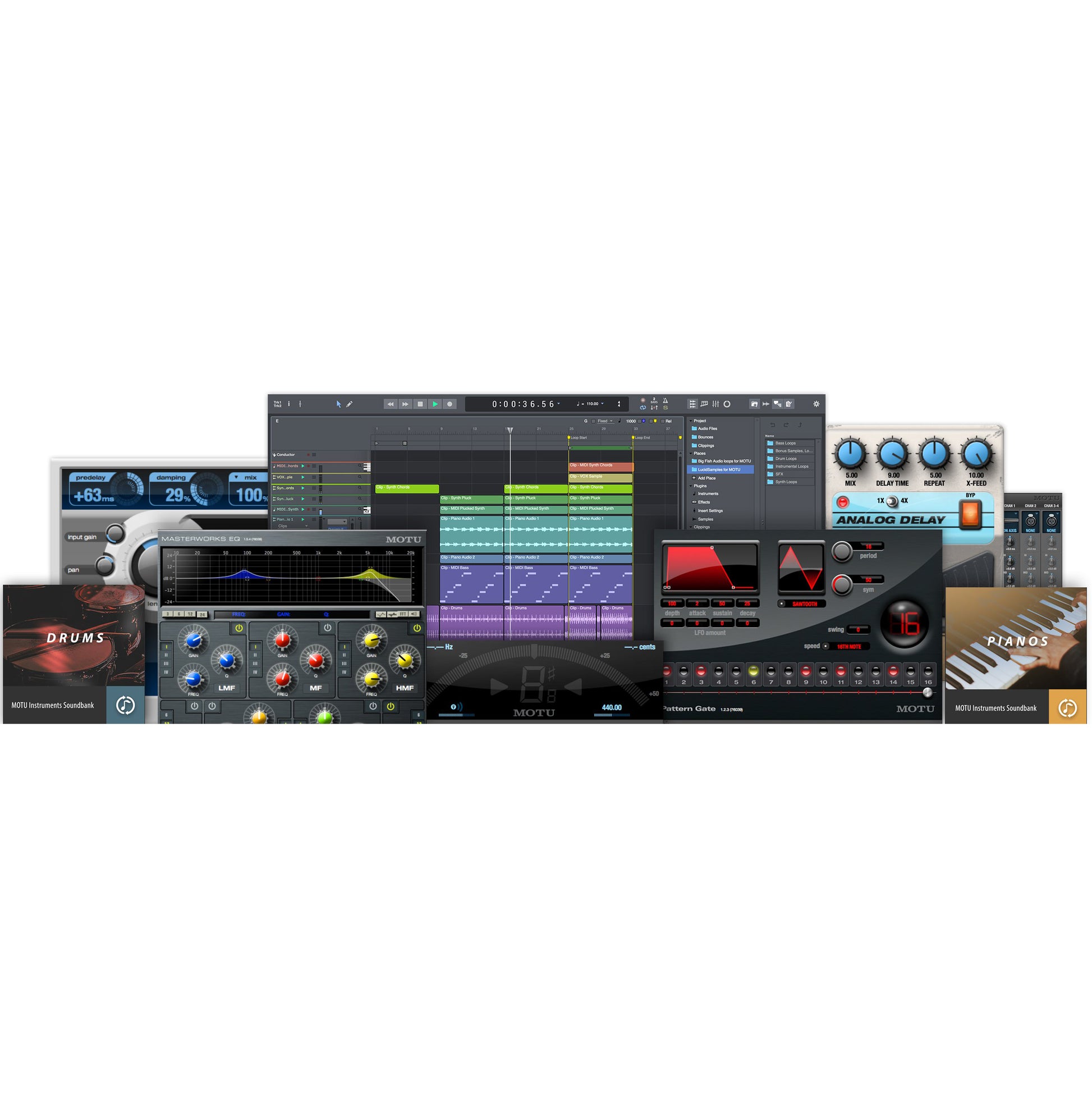 MOTU M4 Audio Interface (4x4 USB-C)