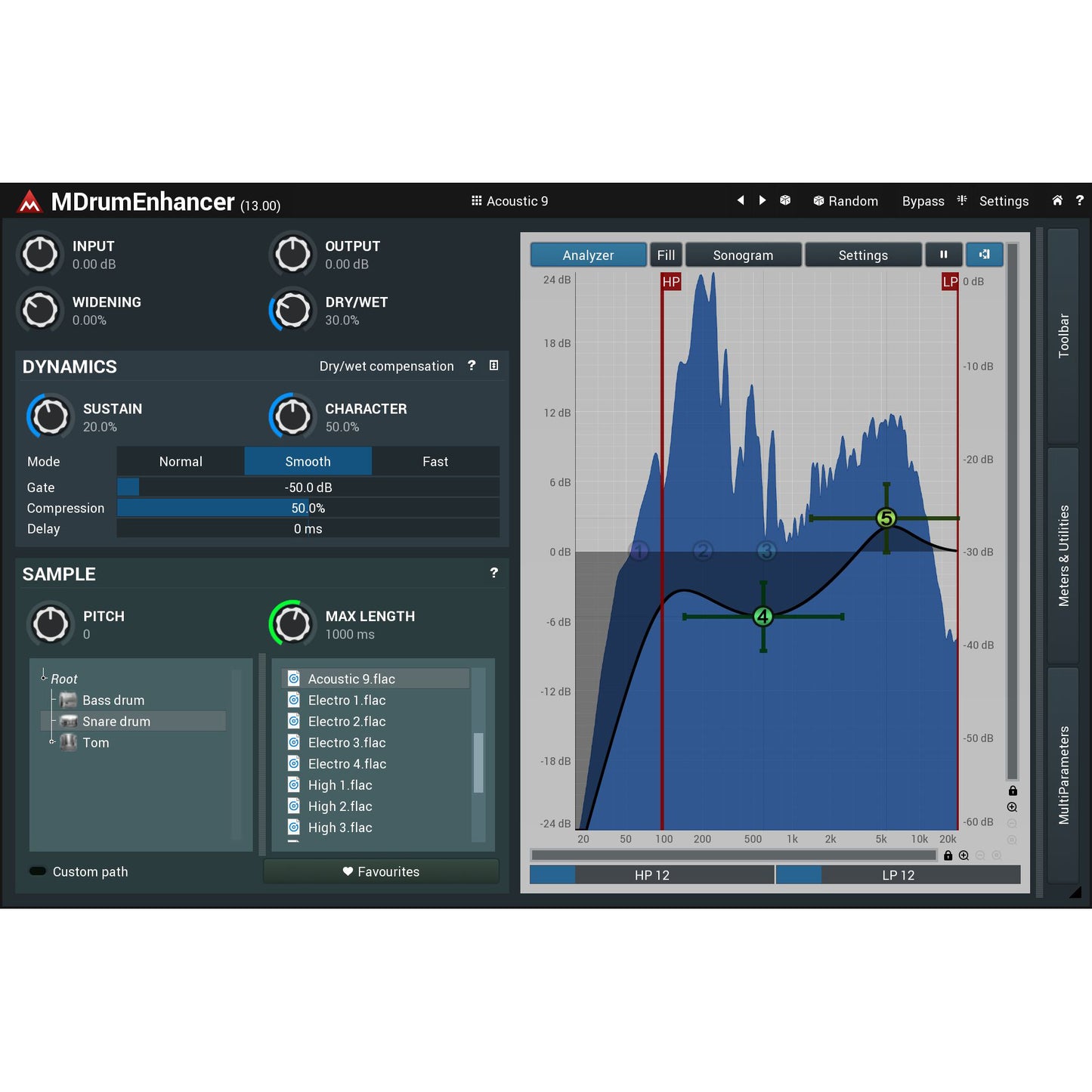 MeldaProduction MDrumEnhancer