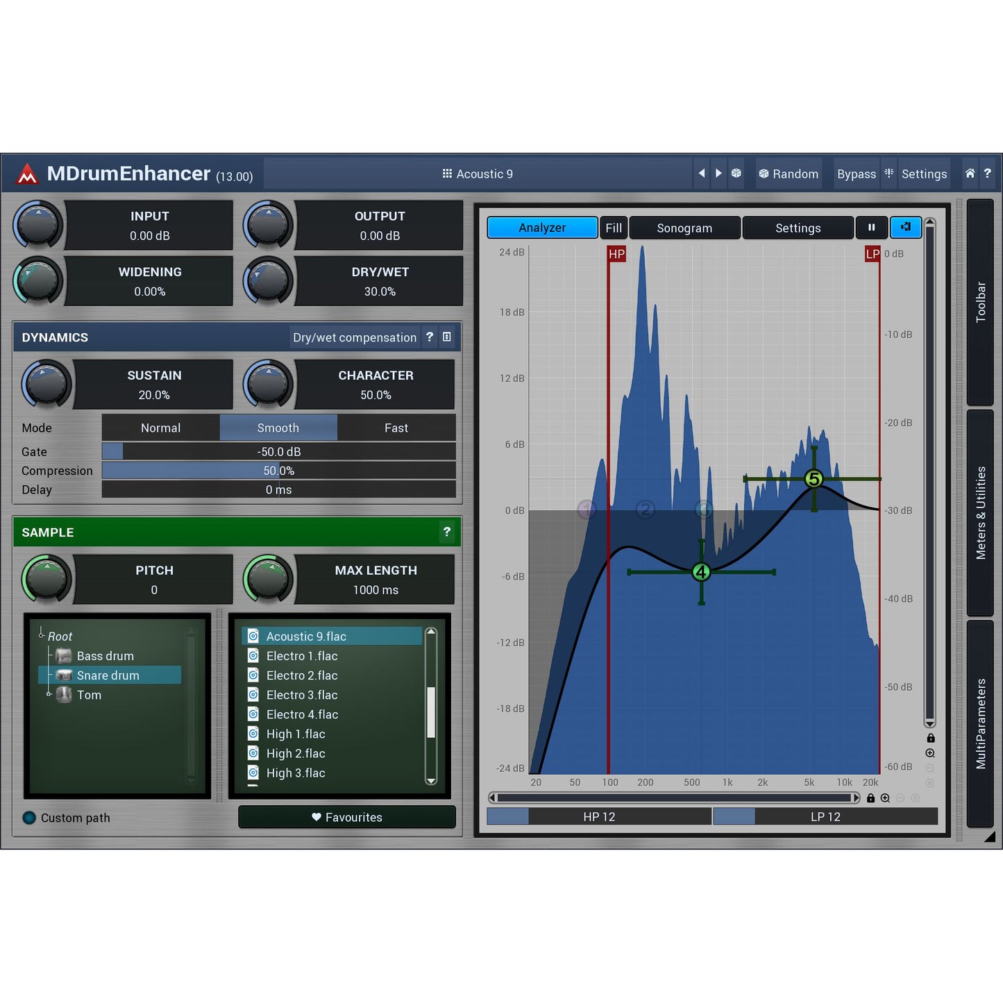 MeldaProduction MDrumEnhancer