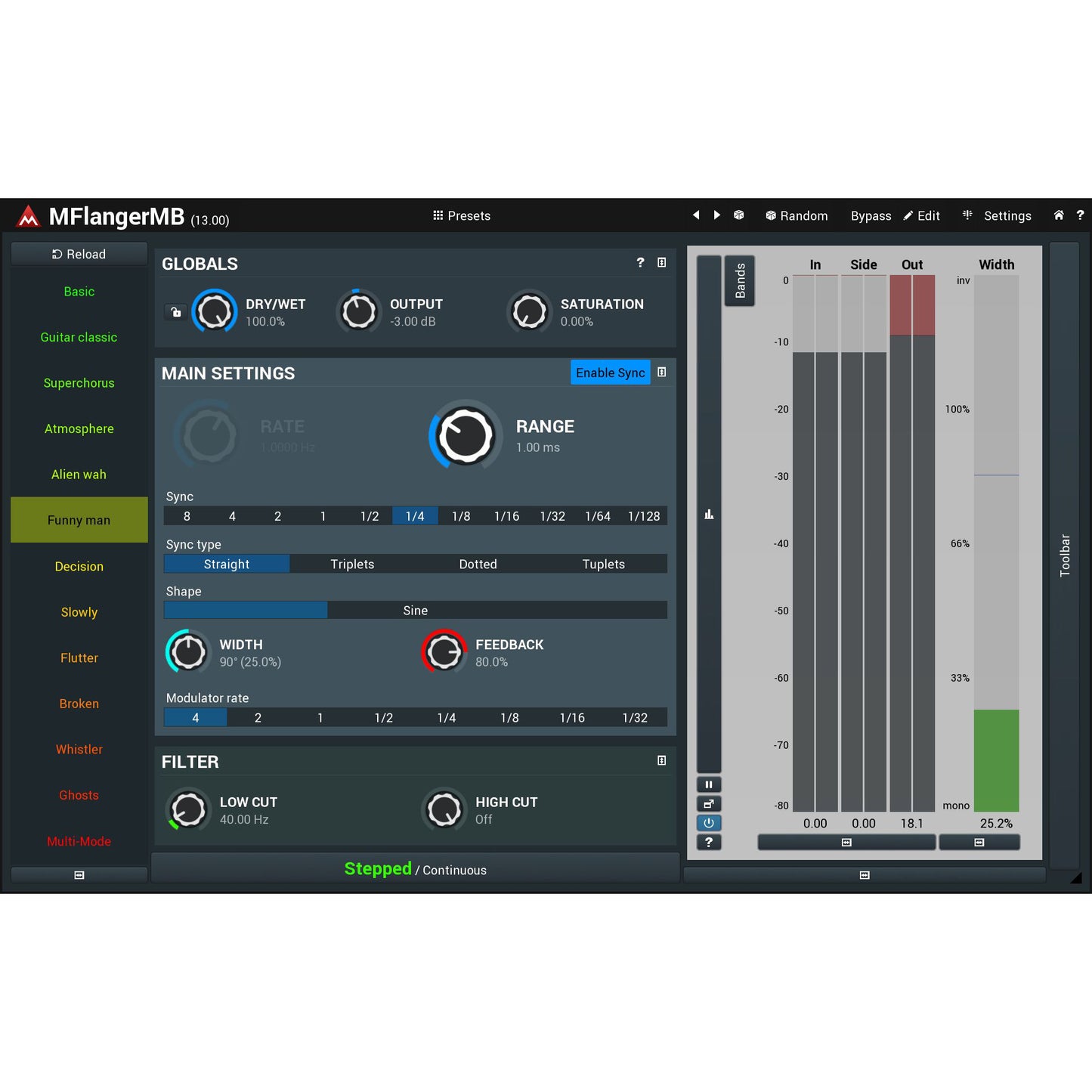 MeldaProduction MFlangerMB