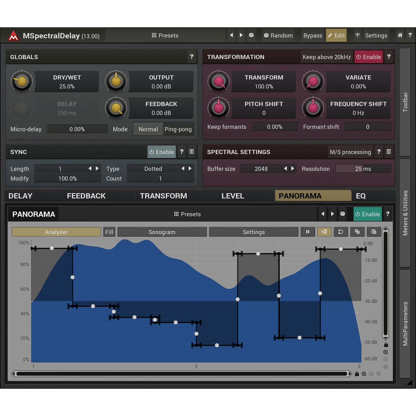 MeldaProduction MSpectralDelay