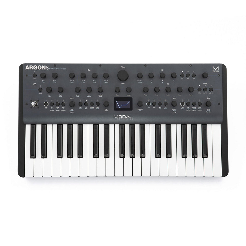 Modal Electronics Argon8 Polyphonic Wavetable Synthesizer (8-Voice 37-Key)