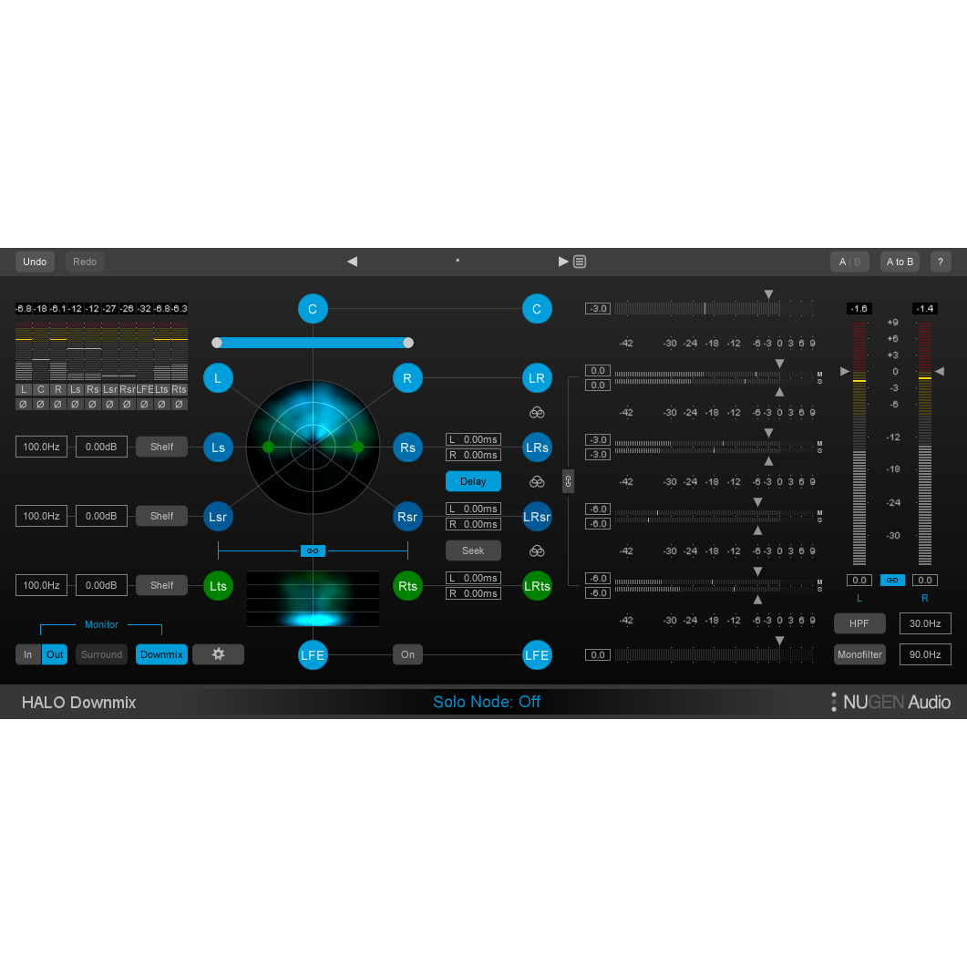 NUGEN Audio Halo Downmix 3D Extension