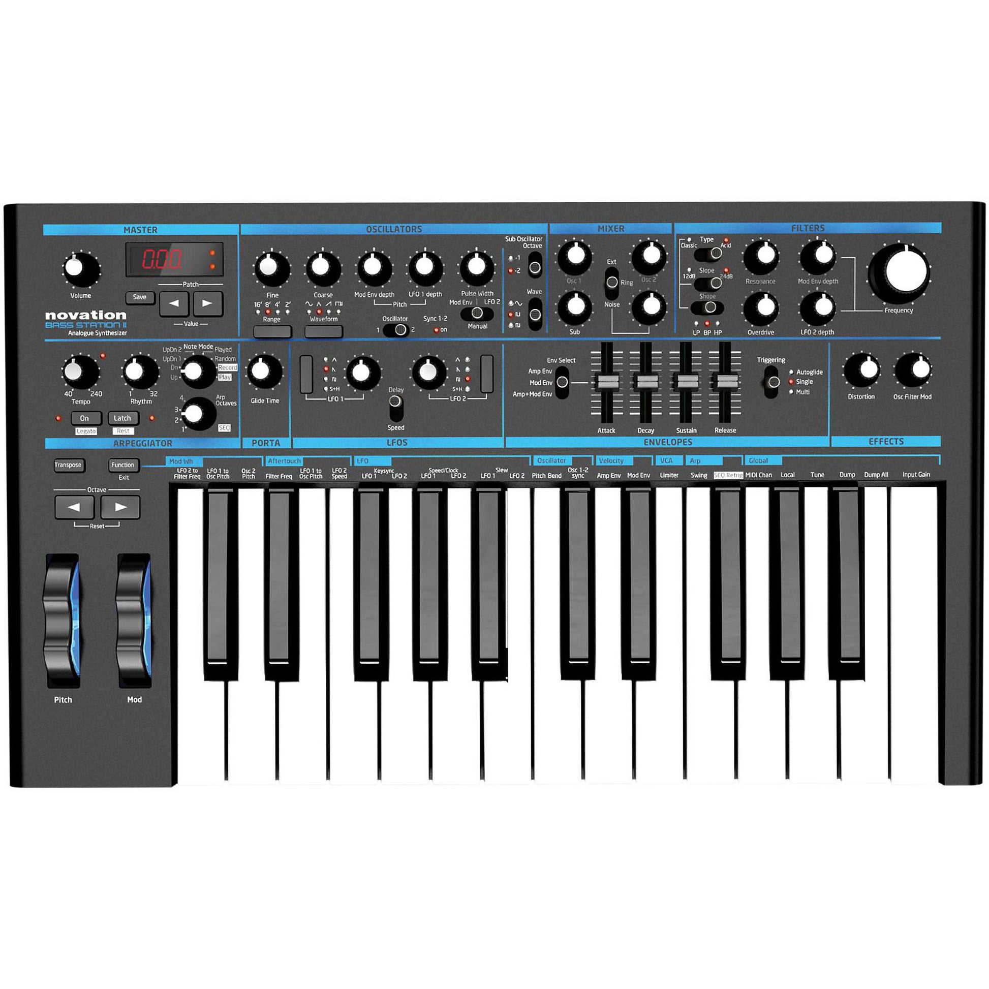 Novation Bass Station II Synthesizer