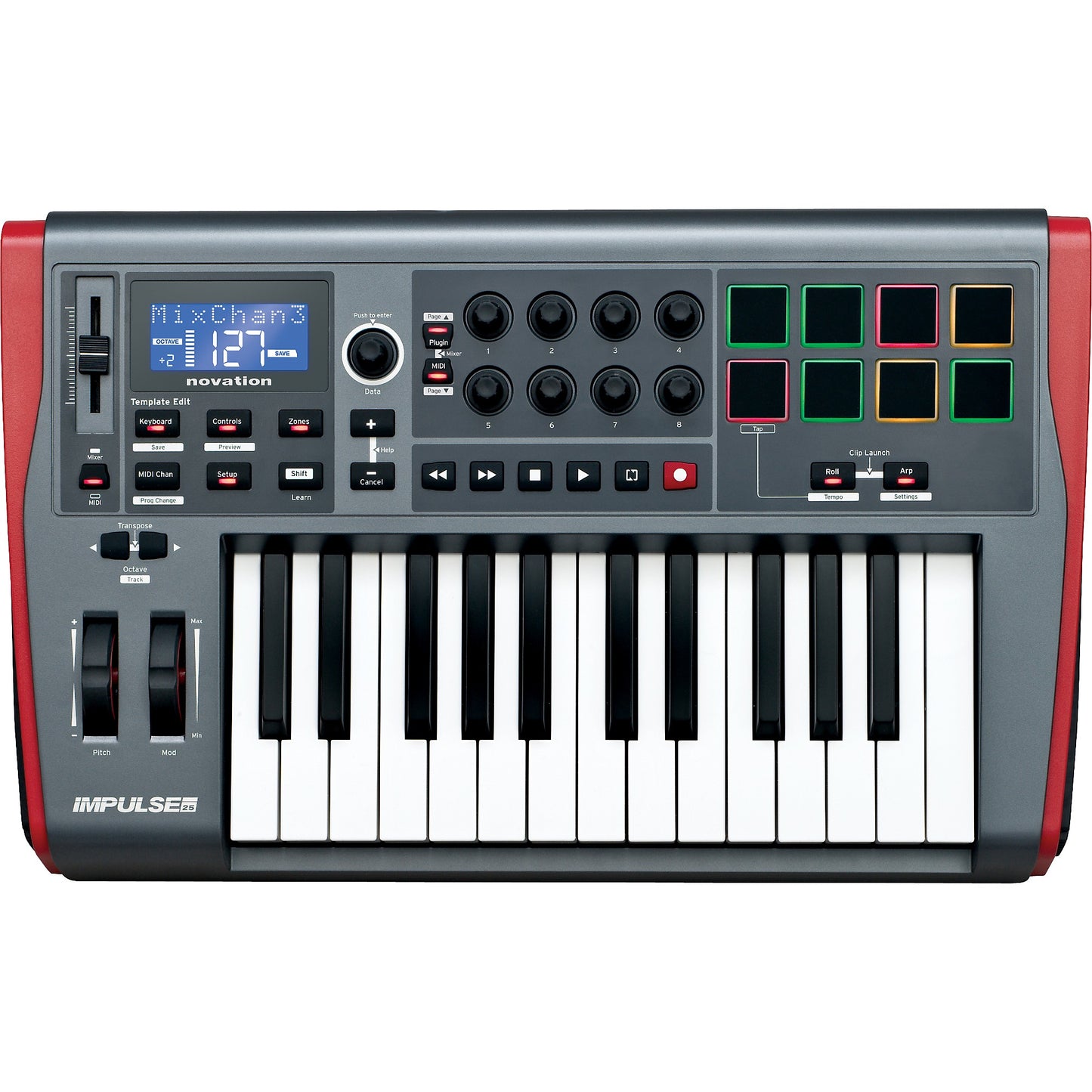 Novation Impulse 25 Keyboard