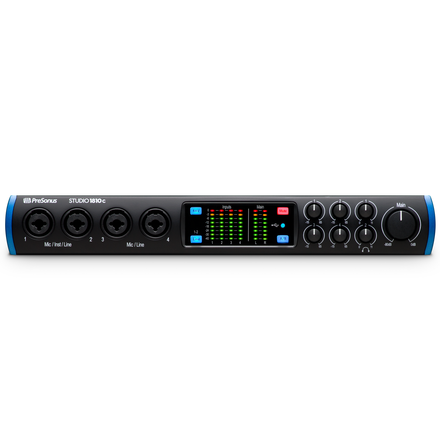PreSonus Studio 1810c Audio Interface (USB-C - 18 x 8 - 192 kHz)