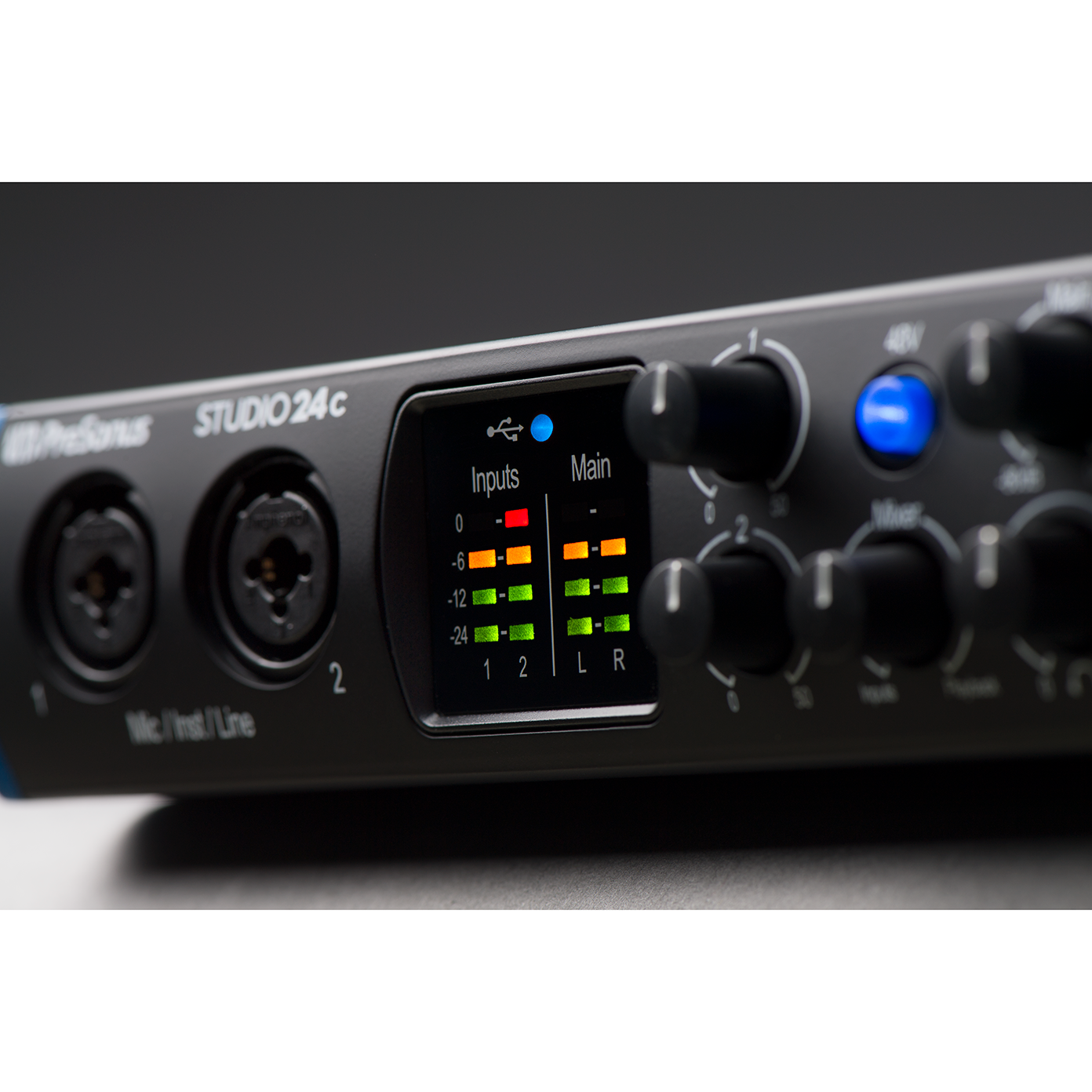 PreSonus Studio 24c Audio Interface (USB-C - 2 x 2 - 192 kHz)