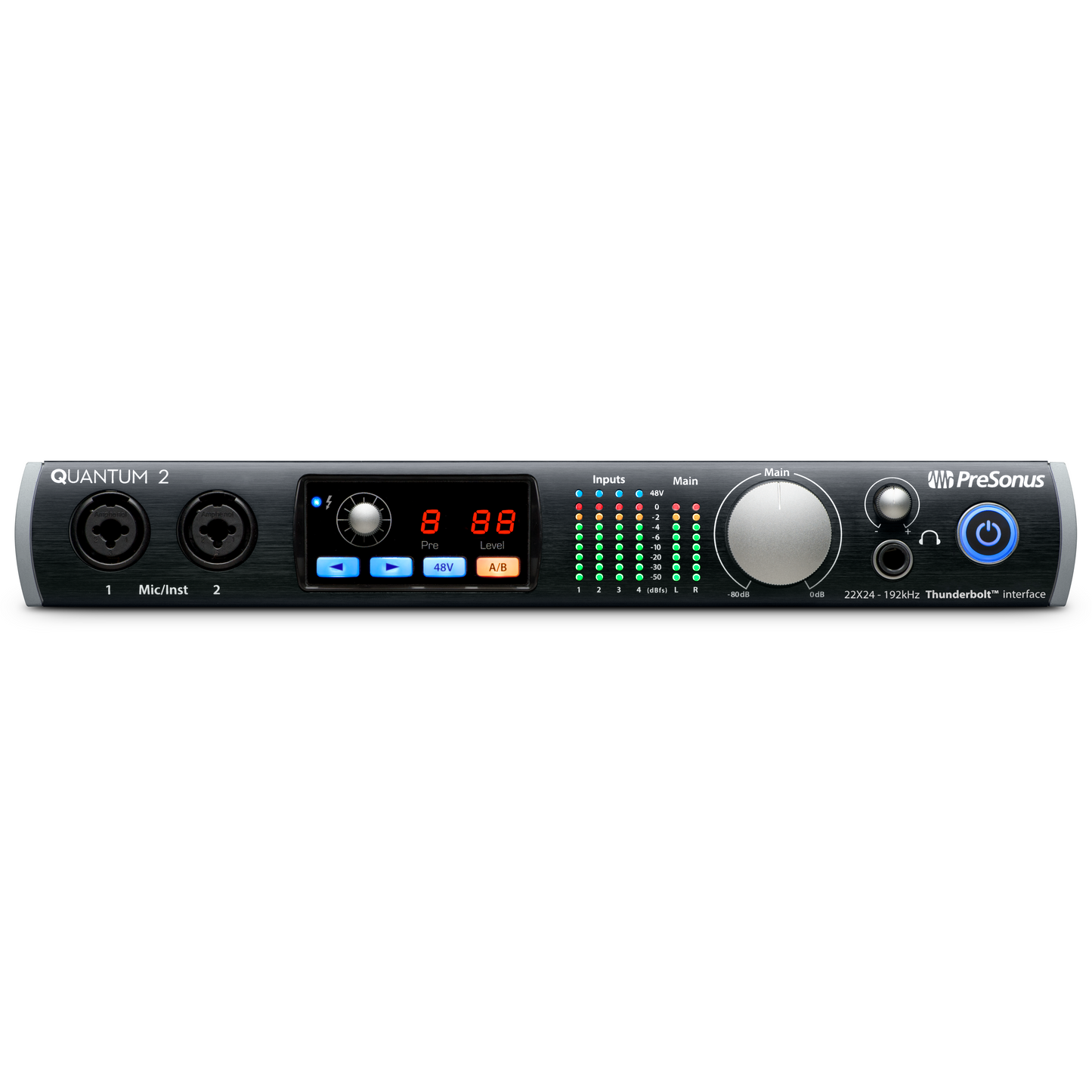 PreSonus Quantum 2 Audio Interface (Thunderbolt 2 - 22 x 24)